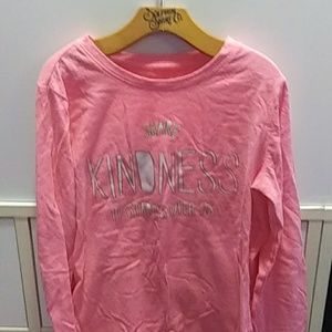 Pink and gold shirt
